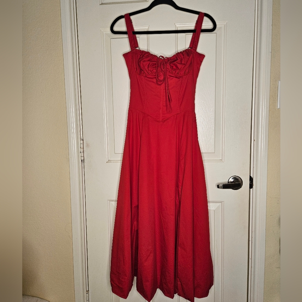 House of CB Red Midi Dress - Picture 11 of 16